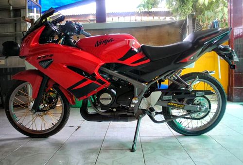 Modifikasi Ninja Rr Mono 250 150 Fi Full Fairing Bagus 