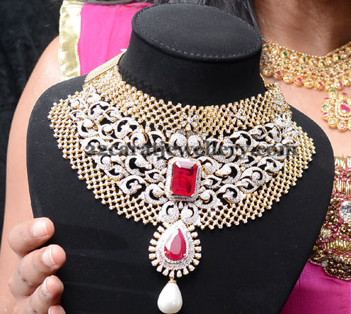 Choker Necklace Jos Alukkas Jewellery Designs Jos Alukkas Choker