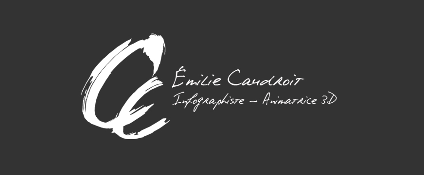 Emilie Caudroit - infographiste/animatrice 3D