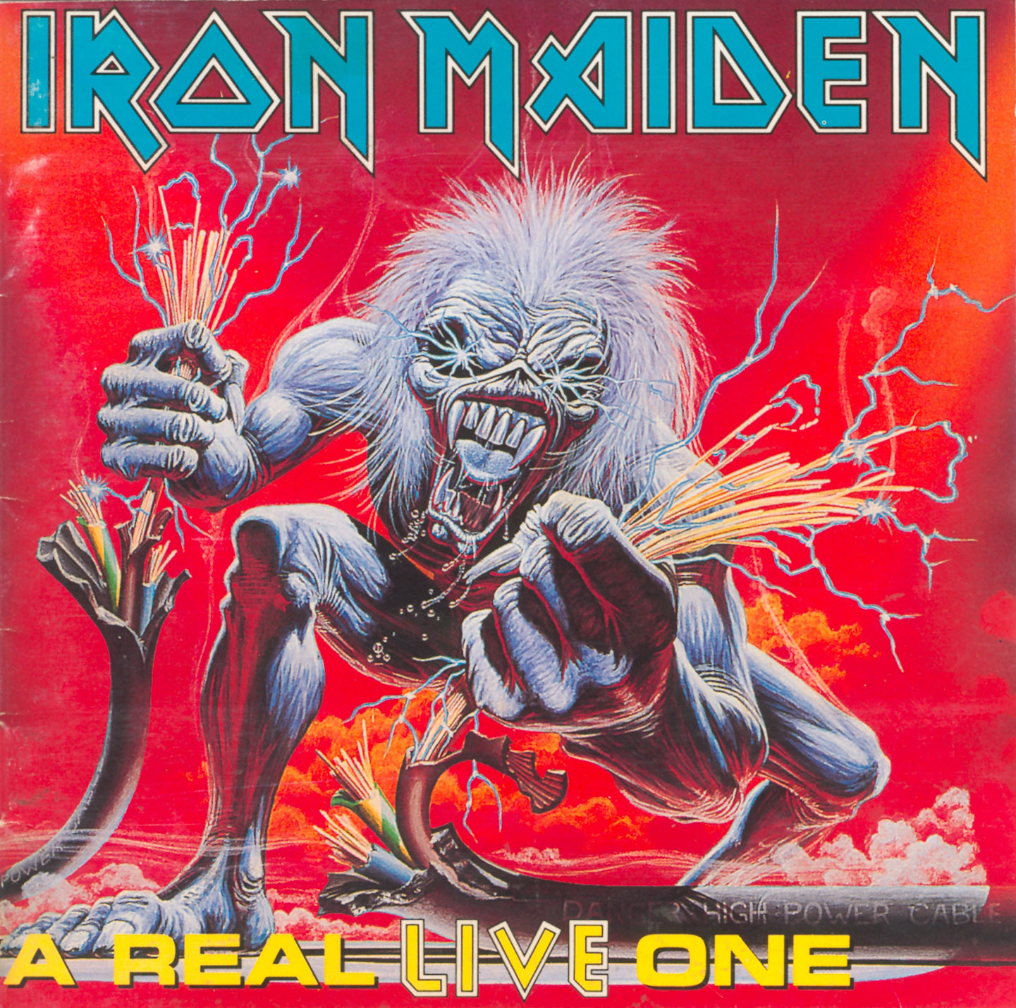 Rock And Metal Society!!!: Iron Maiden 1993 - A Real Live One