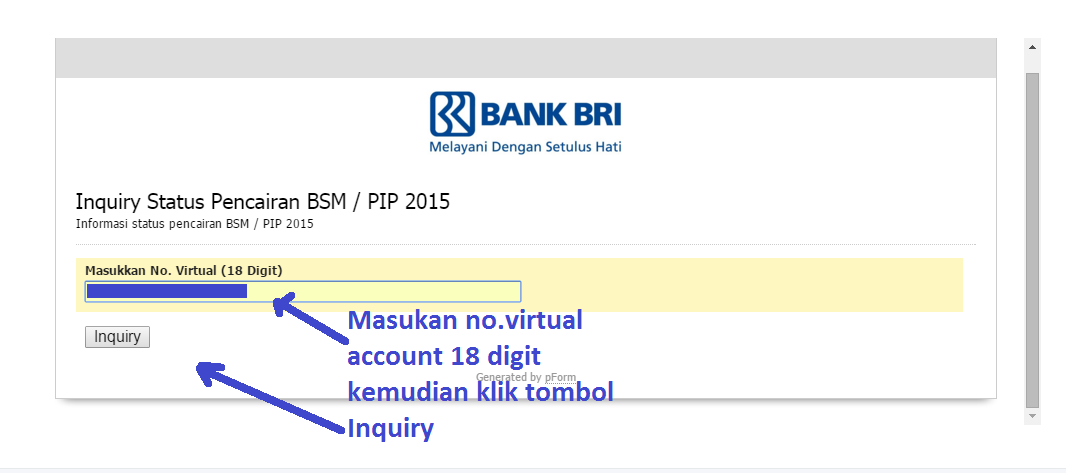 CARA CEK STATUS PENCAIRAN BSM/PIP 2015 HARYOTO BERBAGI