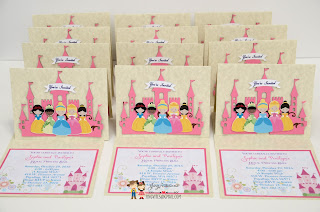 princess invitations, princess party, cinderella, snow white, rapunzel, princess tiana, 