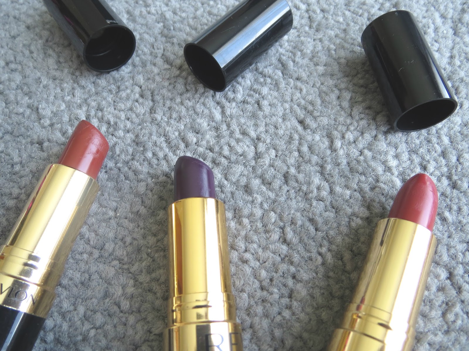 Rachael Blogs Beauty In my collection Revlon Lipsticks