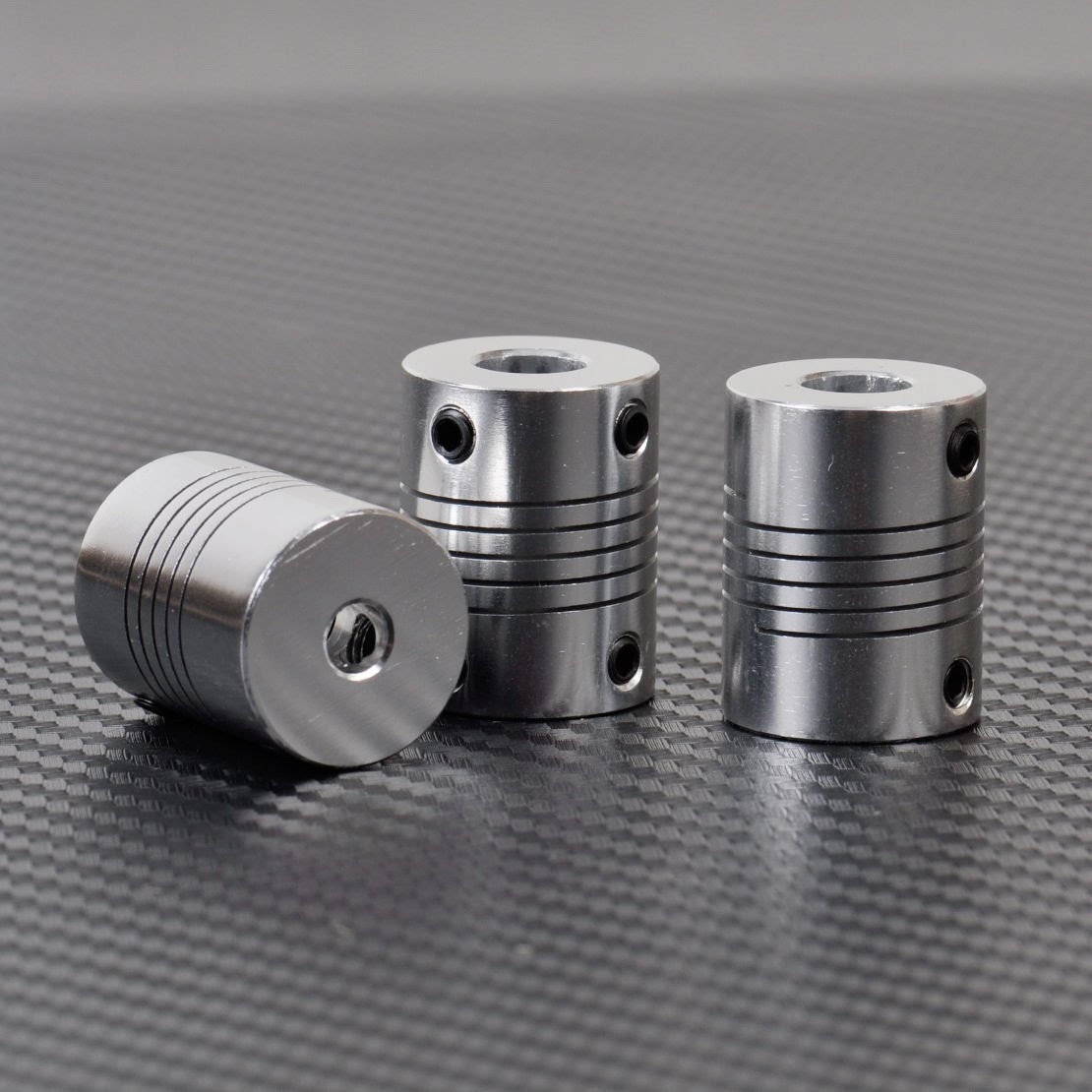 Connect your stepper motor shafts to the shafts of your lead screws