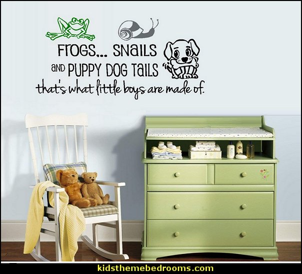 FROGS AND SNAILS AND PUPPY DOG TAILS WALL DECAL frog theme bedrooms - frog bedroom decor - frog theme decor - frog themed gifts - froggy wallpaper frog murals - frog wall decals - frogs in a pond wall decor - Frog Prince decor - pond theme decals - frog duvet set - decorating frog theme - frog theme for baby nursery - frog pond baby nursery FROGS AND SNAILS AND PUPPY DOG TAILS WALL DECAL frog theme bedrooms - frog bedroom decor - frog theme decor - frog themed gifts - froggy wallpaper frog murals - frog wall decals - frogs in a pond wall decor - Frog Prince decor - pond theme decals - frog duvet set - decorating frog theme - frog theme for baby nursery - frog pond baby nursery