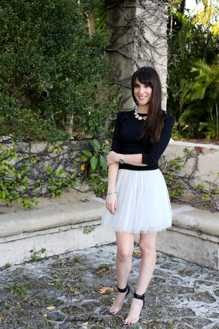 how to style a tulle skirt