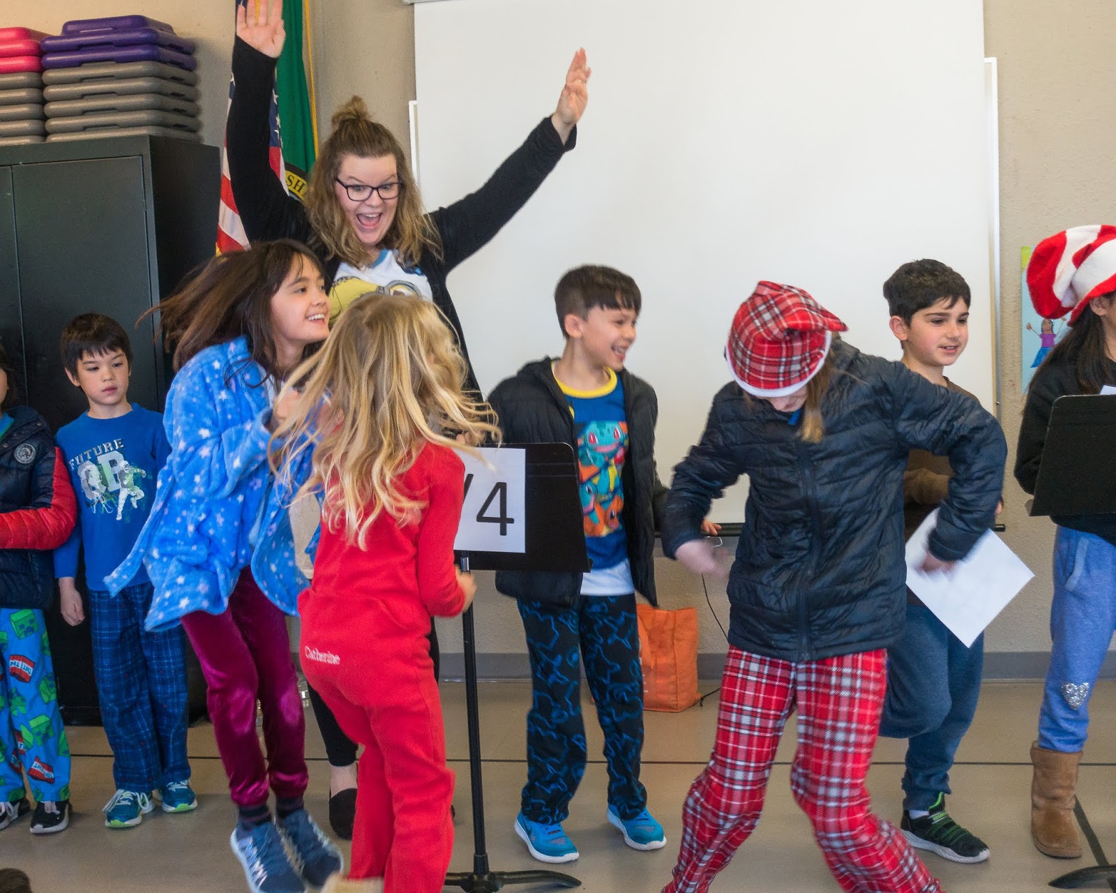 Seabury Fourth Grade Dr. Seuss Day Trivia & Pajamas