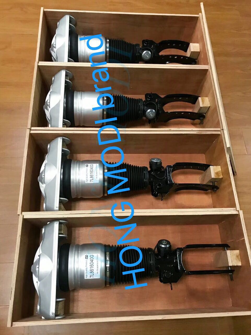 Air suspension shock, air suspension spring, air pillow, pneumatic