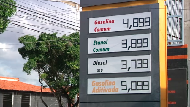 Gasolina, etanol e diesel ficam mais caros no Ceará, diz ANP
