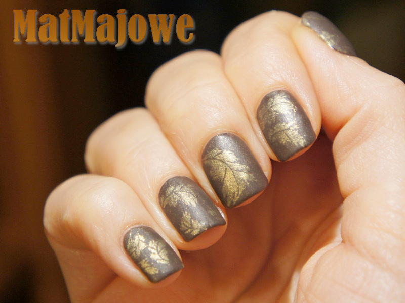 Gold stamping with Pet'la Plate Feather on Hits Speciallita Petrus matte version