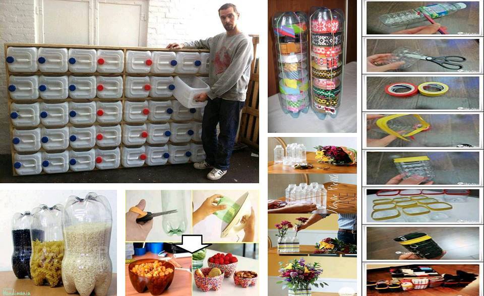 15 great inventions made with plastic bottles Decor Units