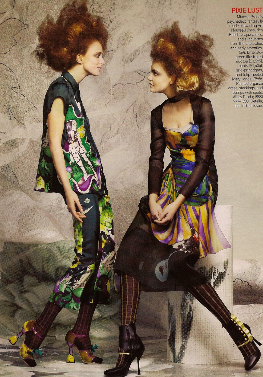 Editorial Fashion High Definition Vogue US, March 2008 Cool Chic