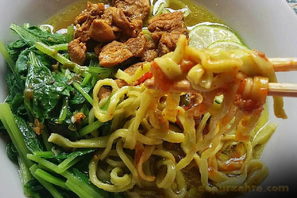 RESEP MIE  AYAM  RUMAHAN DENGAN BUMBU SEDERHANA Dapur Zahra 