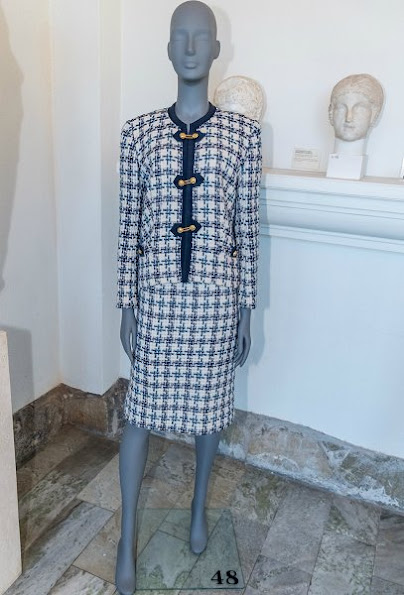Crown Princess Victoria attended opening of the 'Chanel, Balmain, Dior: Marianne Bernadotte - a style icon' exhibition in Lidingo city