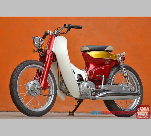 Foto modifikasi sepeda motor honda c70 c700 modif jok dan 