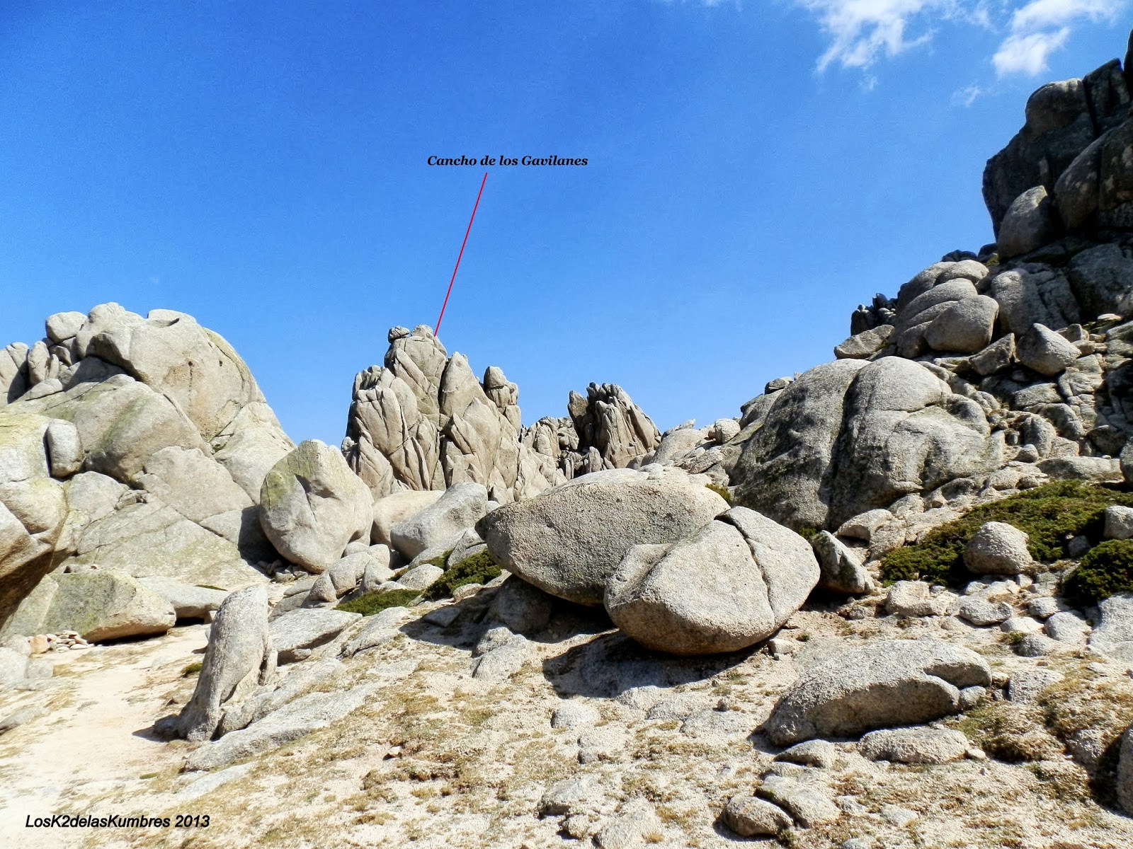 Torres de la Pedriza por Las Milaneras circular