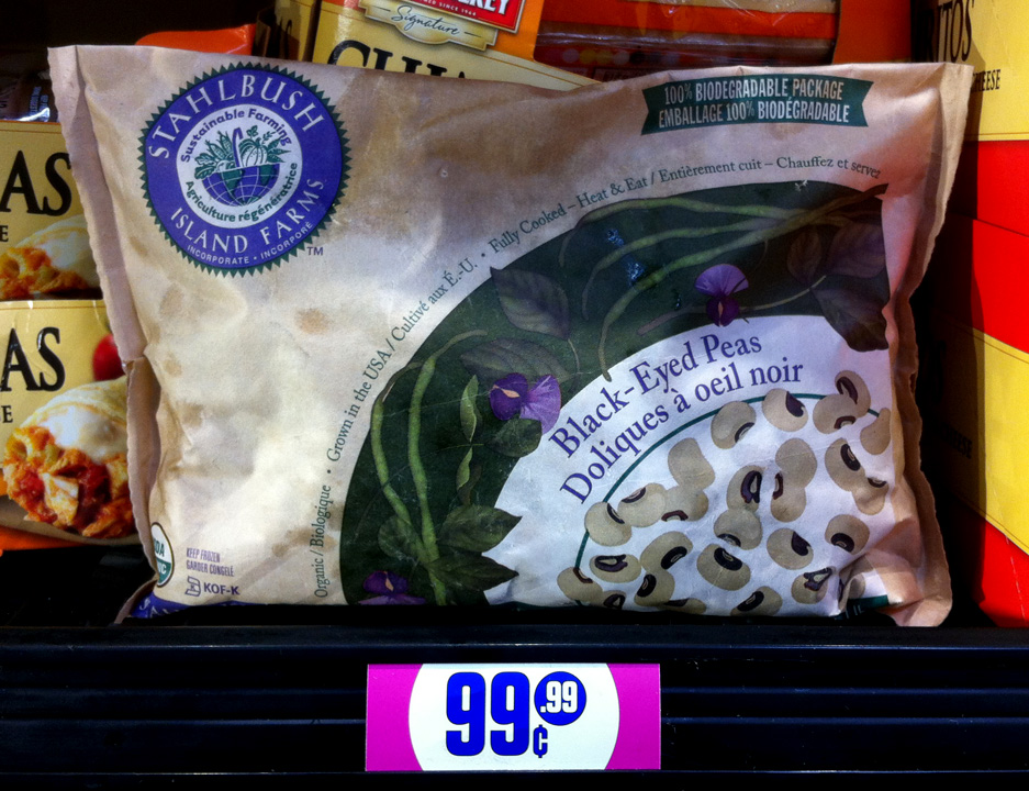 The 99 Cent Chef Fresh Frozen BlackEyed Peas Deal of the Day Review
