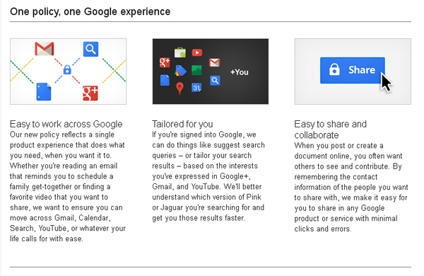 Cambios en la Política de privacidad de Google y los Términos de ...
