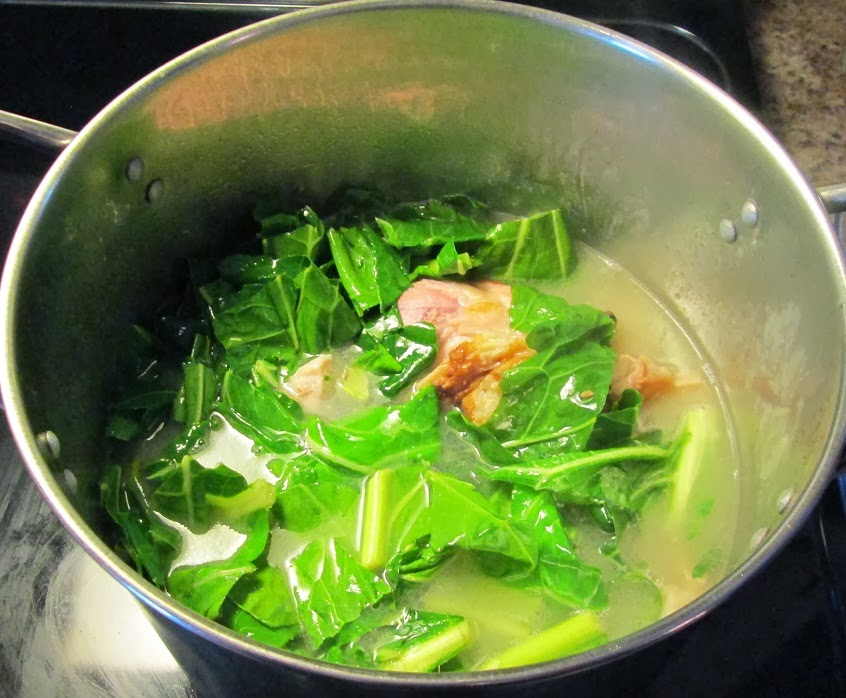 No Frills Cooking Mouth Watering Collard Greens