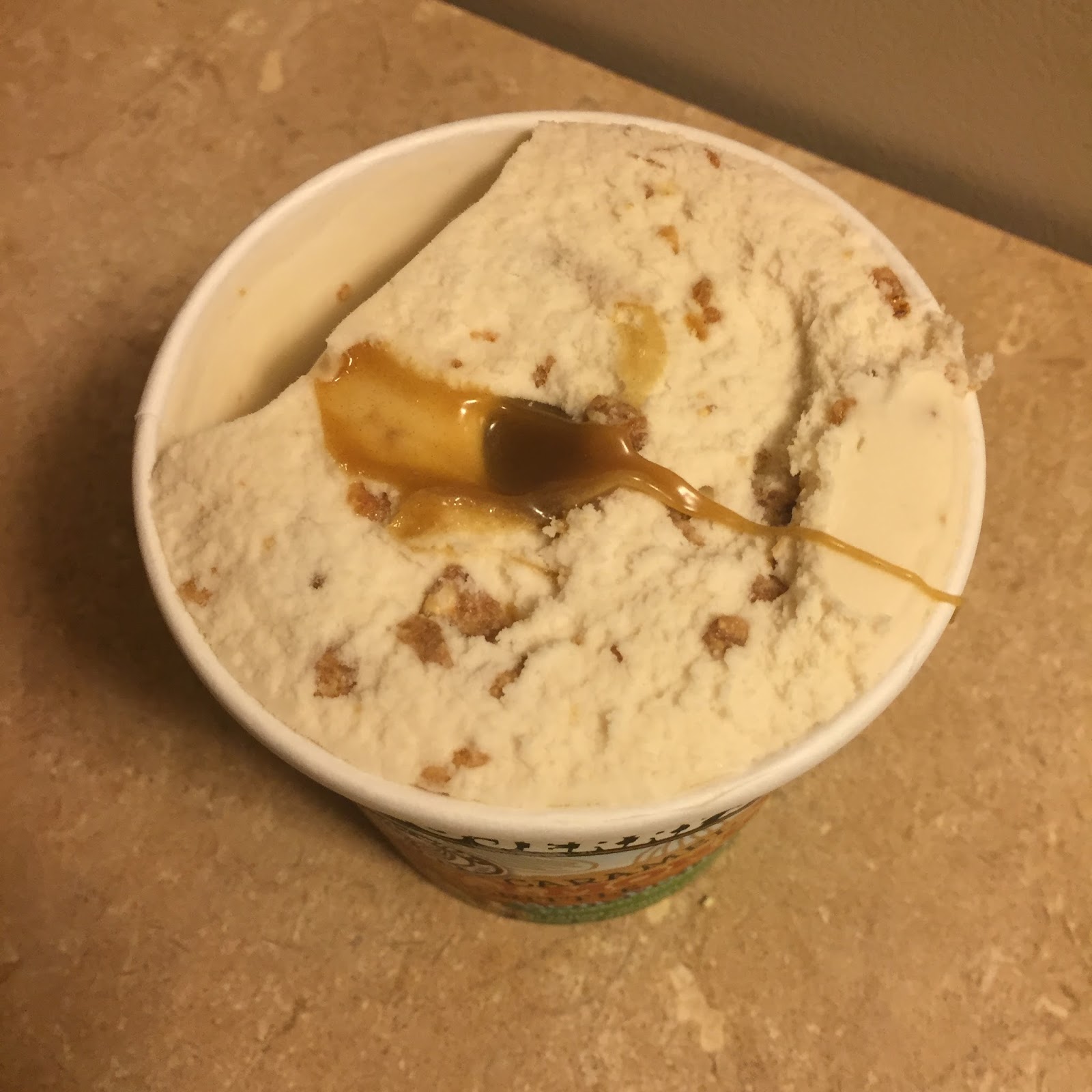Ben and Jerry's NonDairy Caramel Almond Brittle