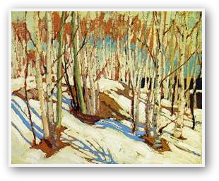 Tom Thomson painting - Early Spring