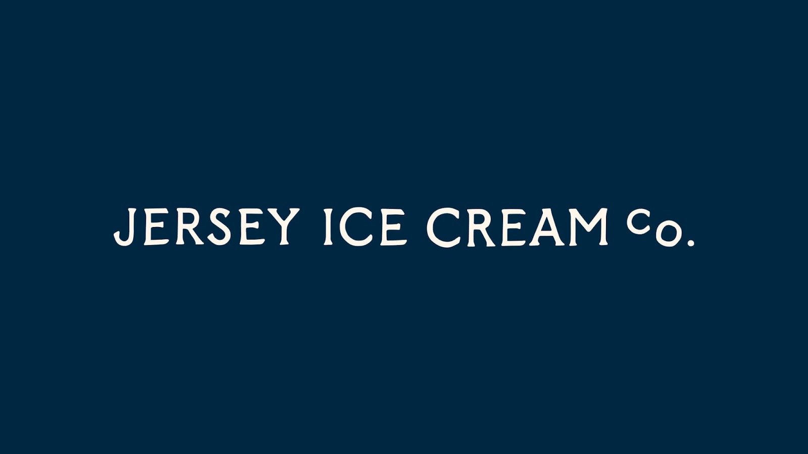 Good design makes me happy Jersey Ice Cream Co. Branding by Bueno