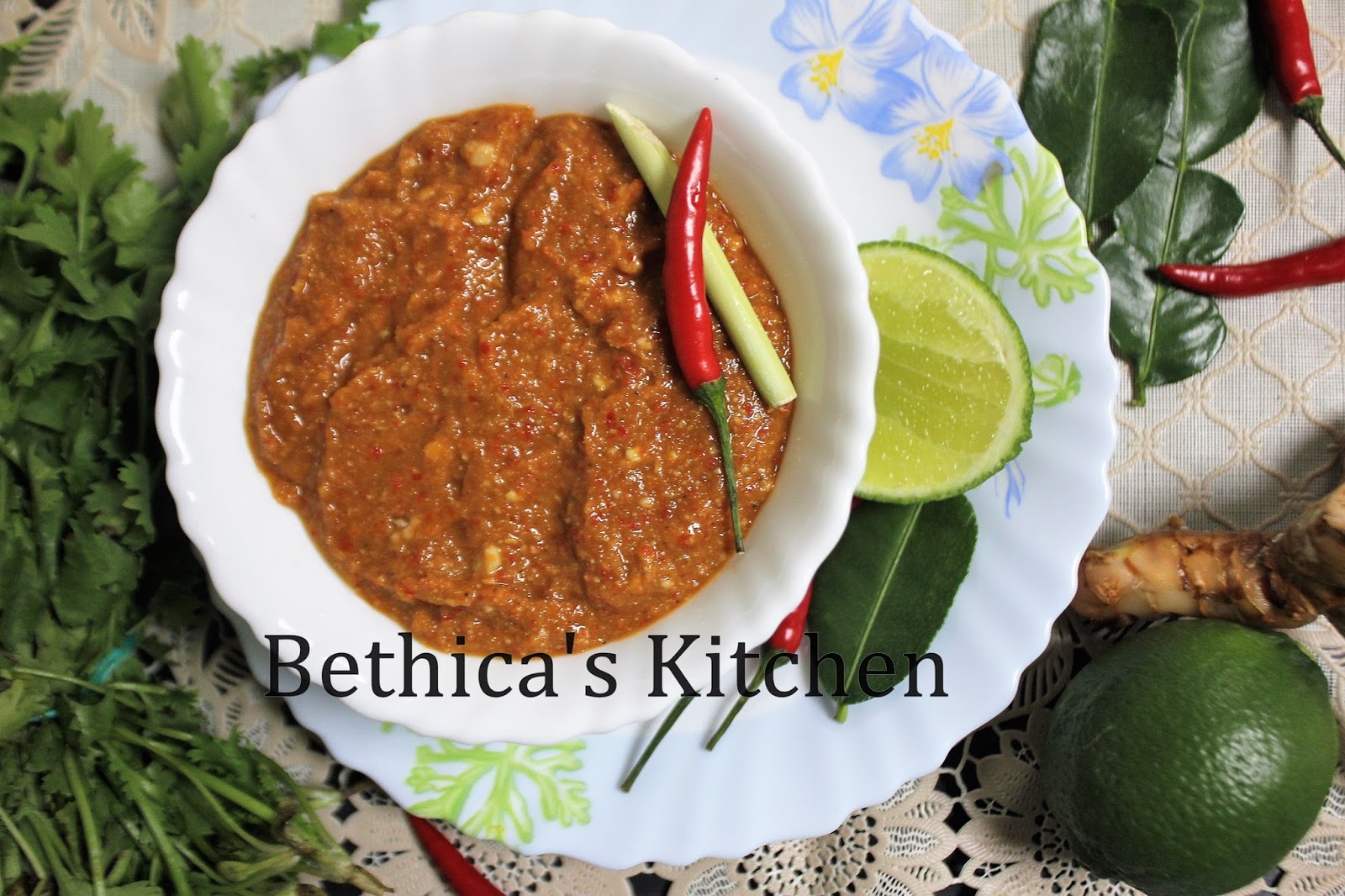 Bethica's Kitchen Flavours Thai Panang Curry Paste
