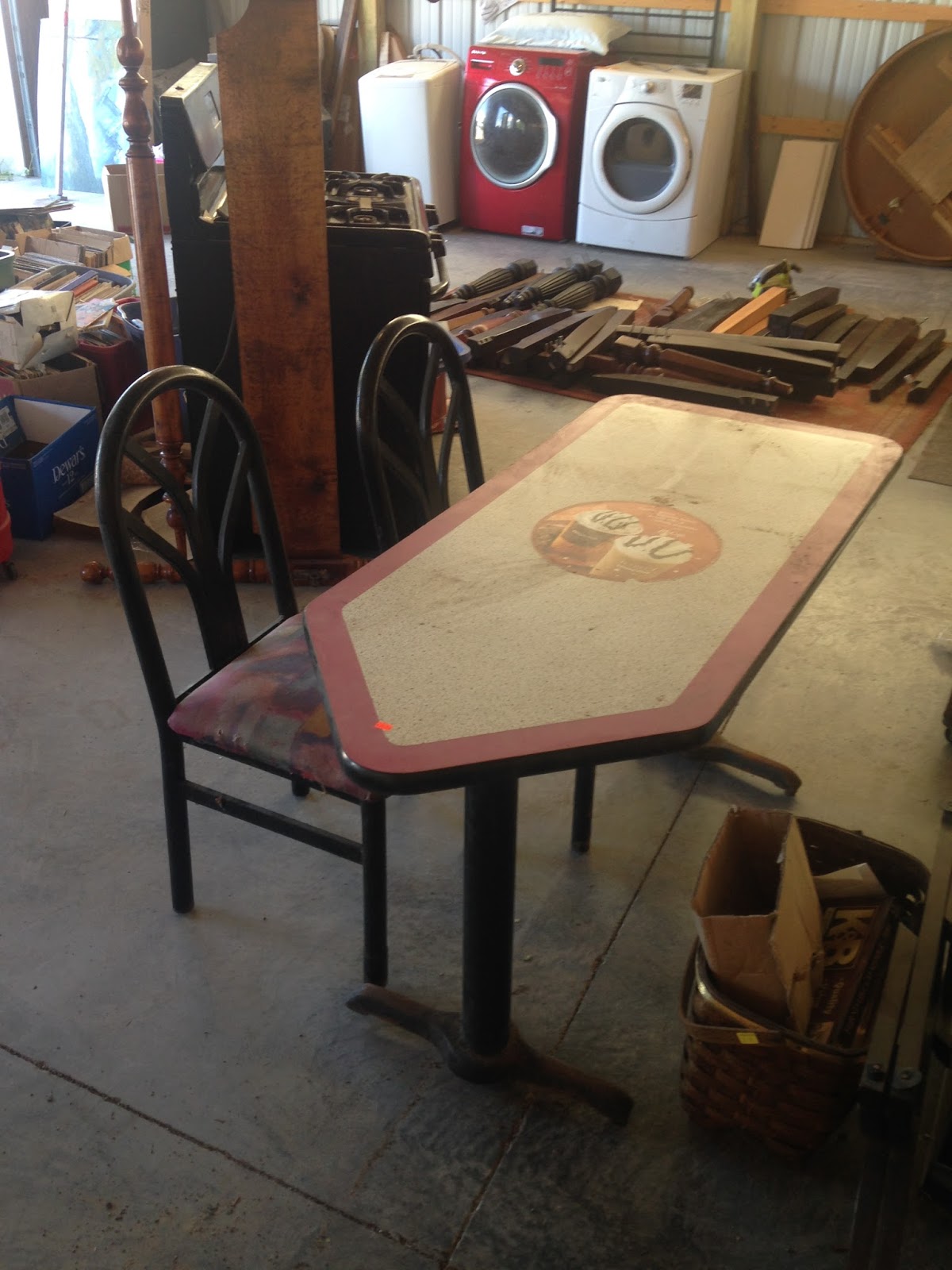 Used Furniture and New Arrival Updates McDonald's Table With 2