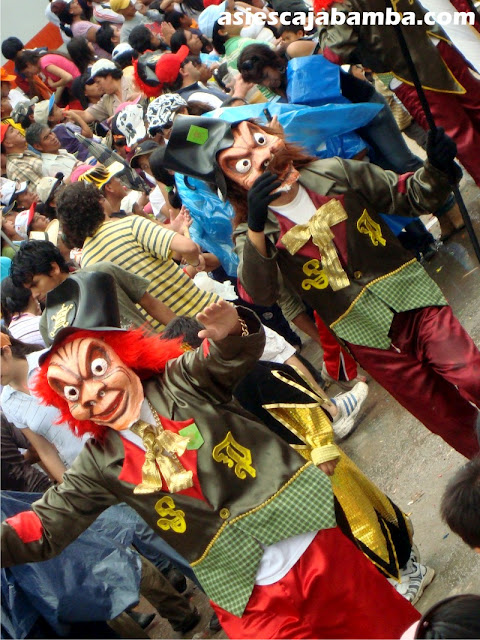 Gran corso de carnaval 2012 en Cajamarca