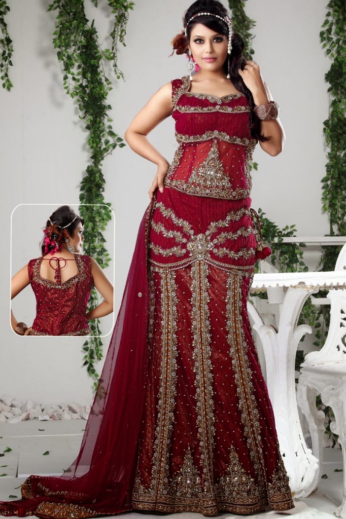 Latest Treny & Embroidered Designs of Lehenga Choli