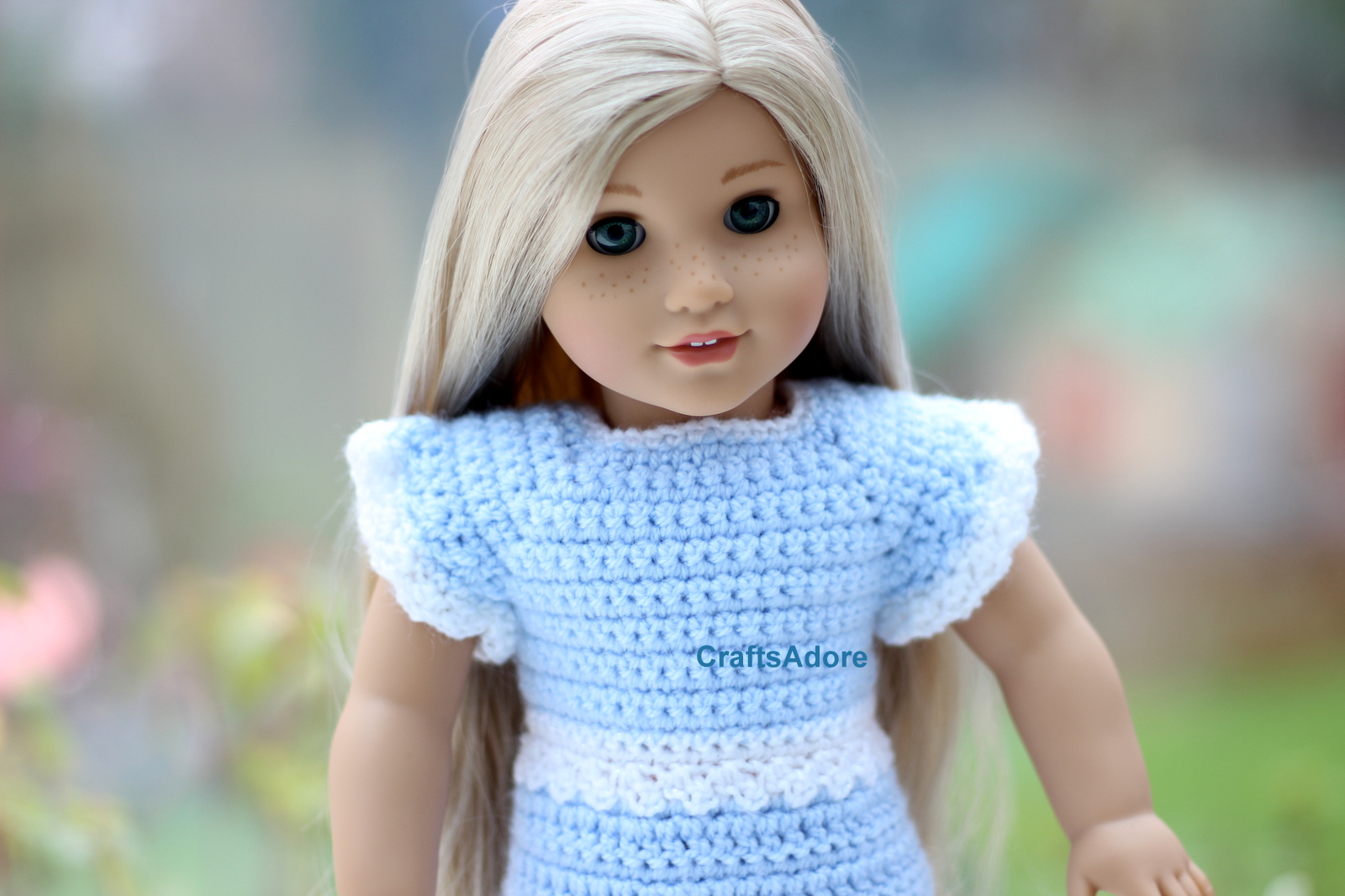 ... for American Girl Doll or other 18 inch dolls Free Crochet Pattern