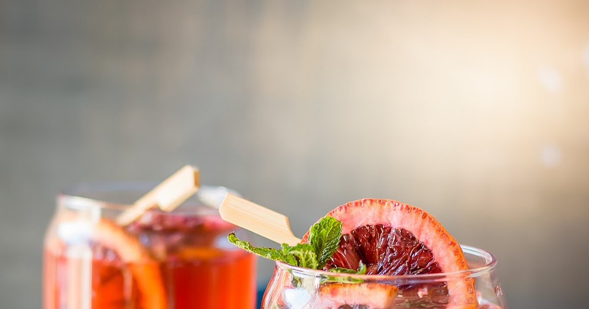Herbivore Cucina Blood Orange Iced Tea