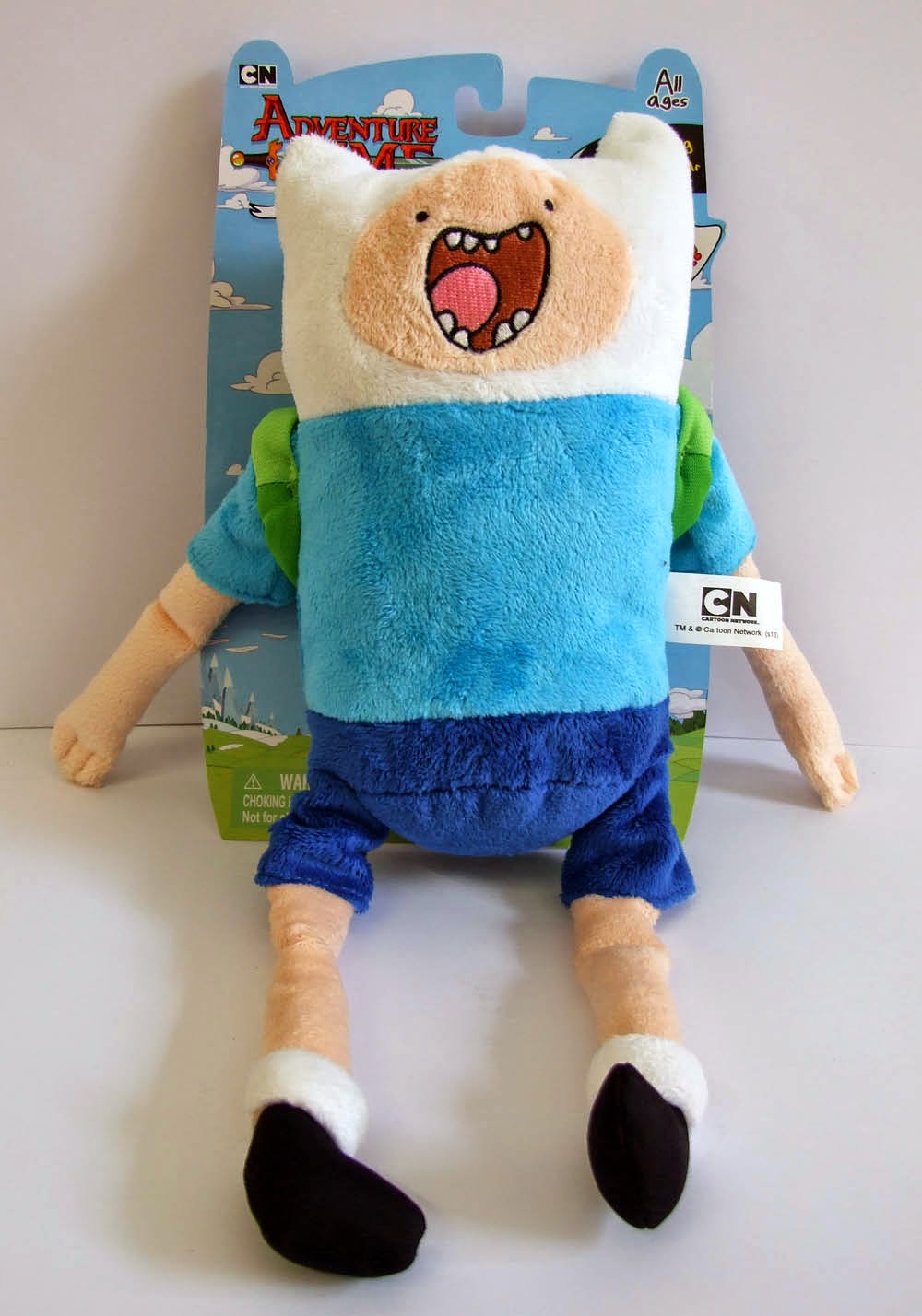 Peluche Hora de Aventuras Finn con sonido Peluches Originales