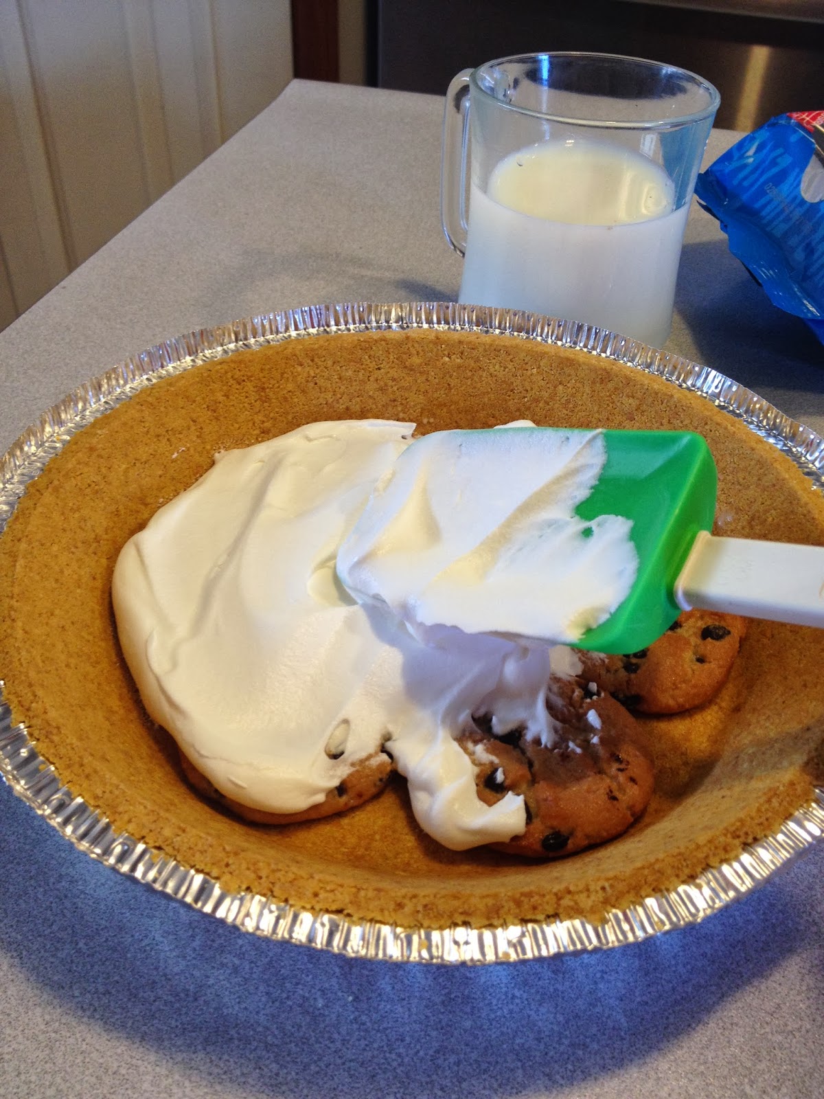 A Pie Per Week! A Pie Per Week Chips Ahoy Chocolate Chip Cookie PIe