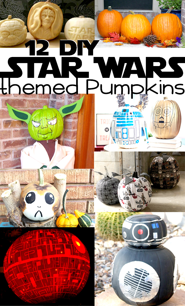 12 DIY Star Wars Halloween Pumpkins That Will Blow Your Mind 