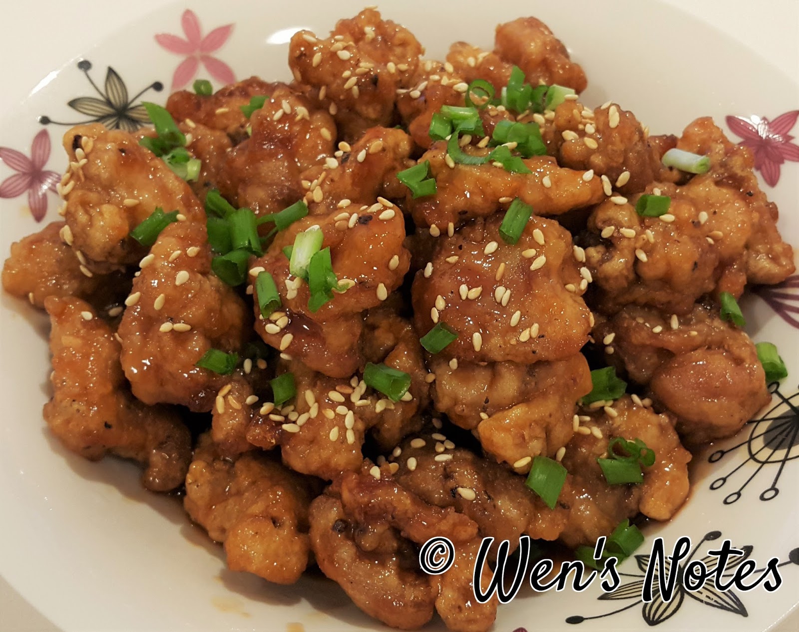 Sweet and Sour Chicken Wen's Notes