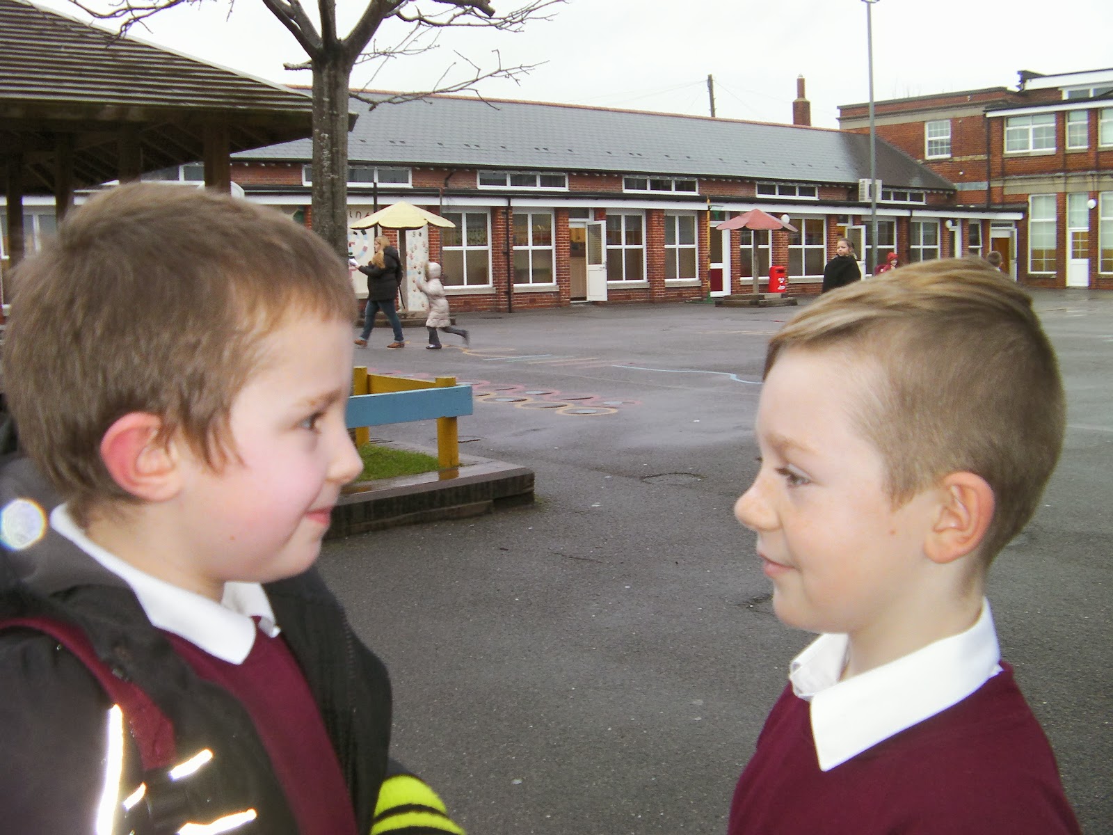bespoke haircut for groovy schoolkid long on top, shaved sides schoolboys trading hairstyles