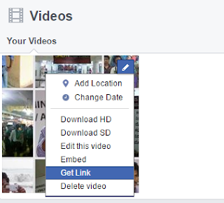 Facebook for embedded video get link Facebook for embedded video get link