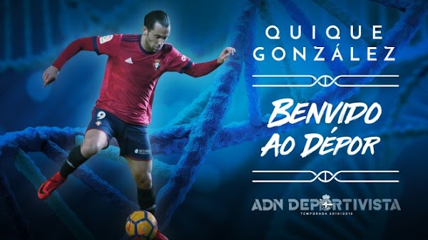 Oficial: El Deportivo de la Coruña ficha a Quique González