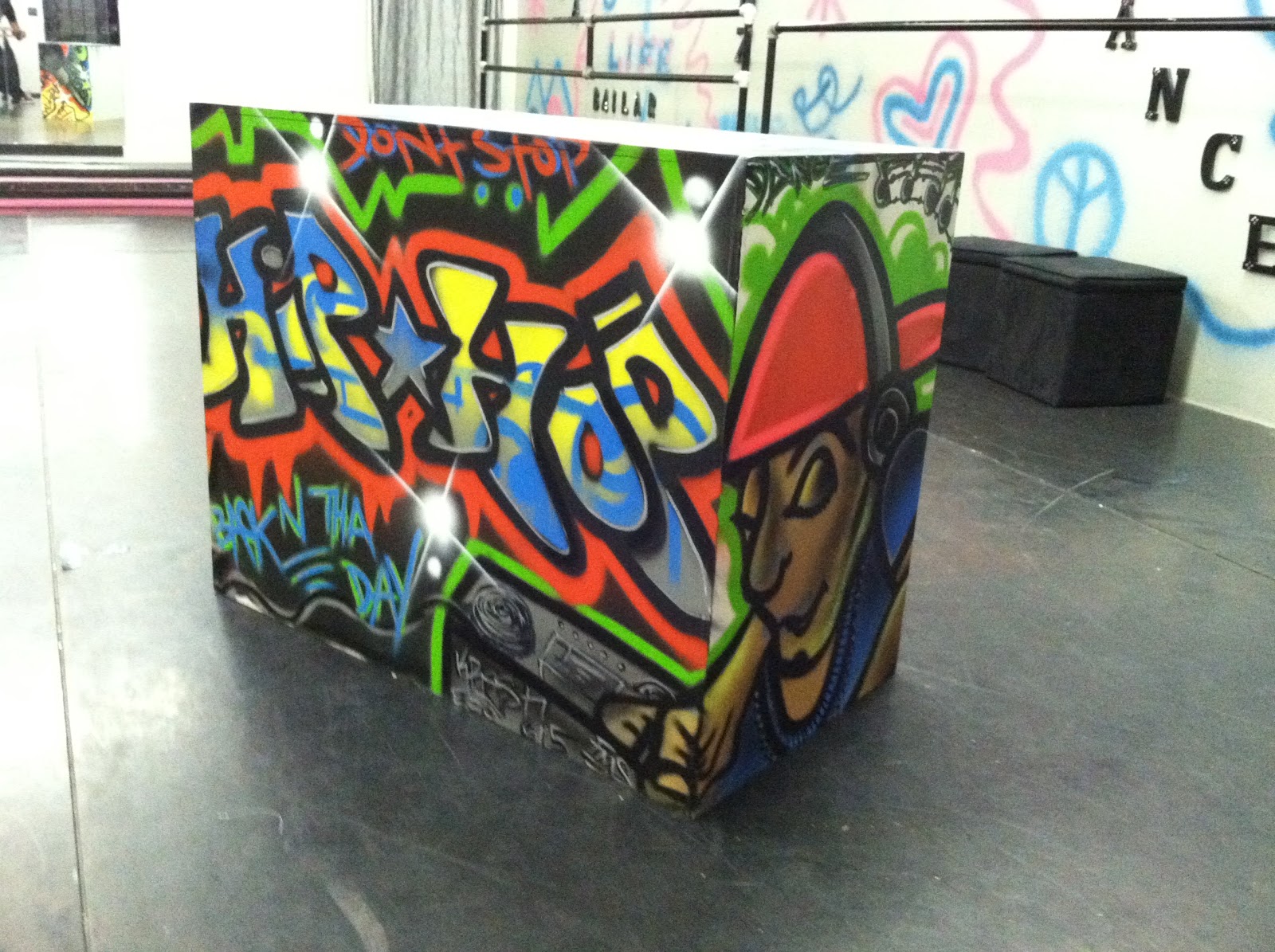 Duff Clothing Hip Hop Prop for Platinum Dance Studio by KREST 1