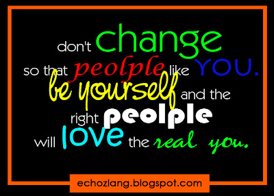 Dont change so that people like you. be yourself and the right people love the real you