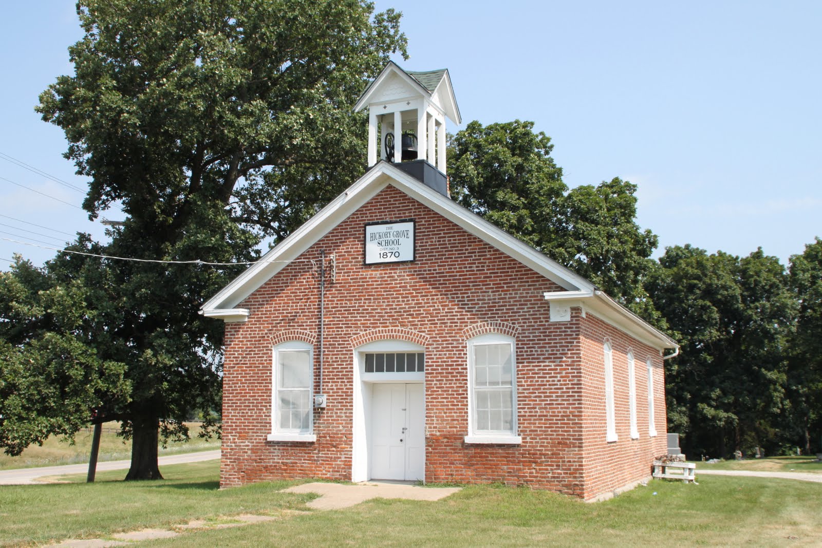 Iowa One Room Schools Hickory Grove School, Keokuk
