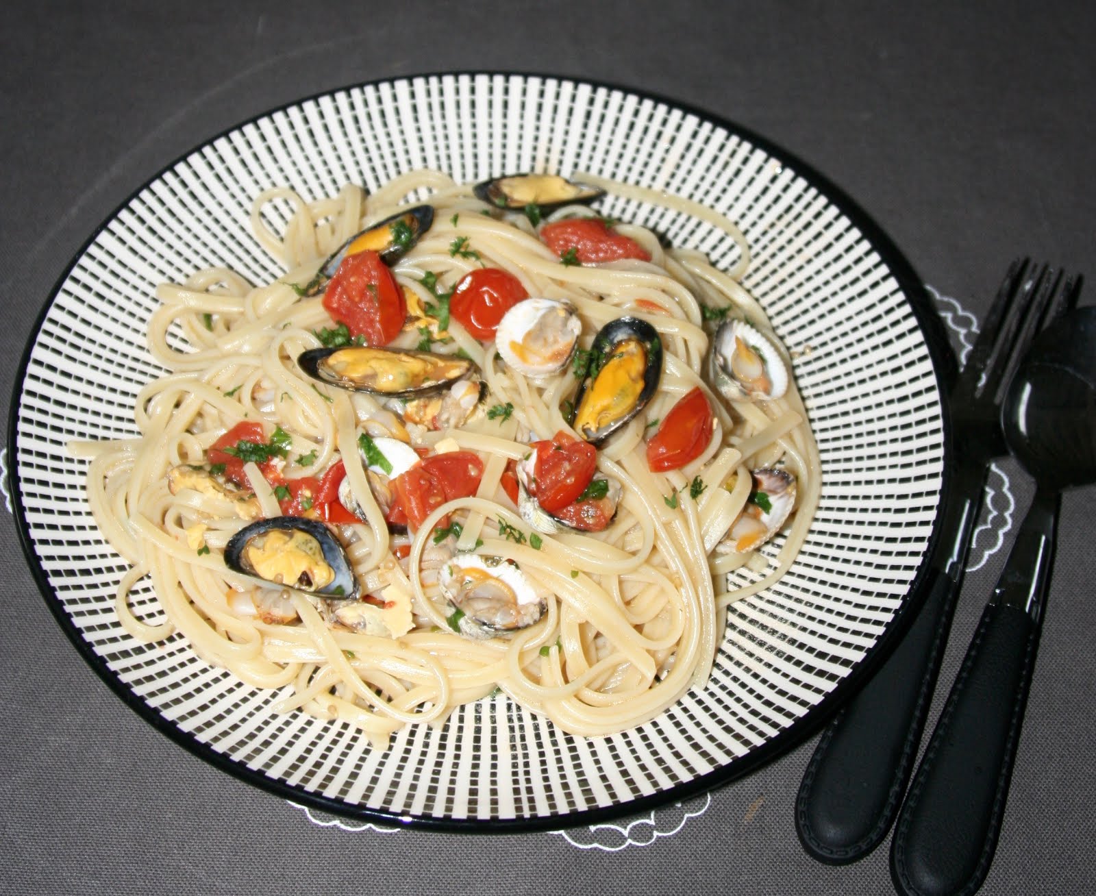 PÂTES AUX FRUITS DE MER