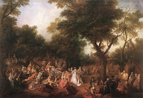 Lancret, Fete in a Wood, 1725-30