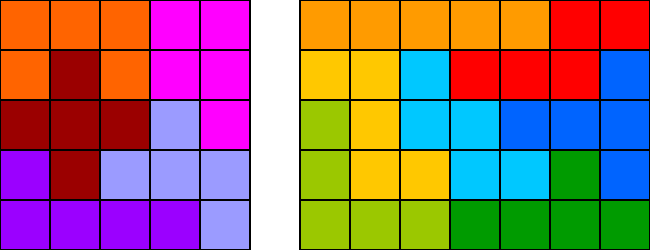 Прямоугольник 6 на 9. Пентамино. Прямоугольник поделенный на три части. Лист поделенный на 16 частей. Лист поделенный на 9 частей.