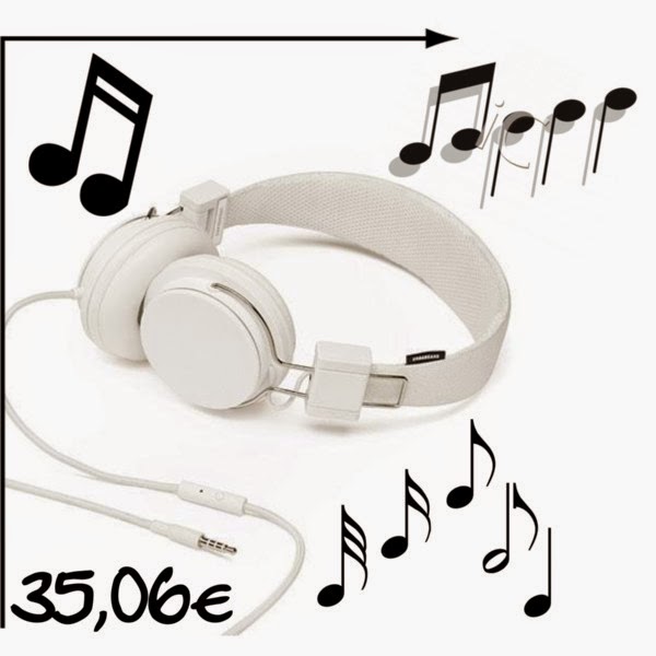 Urbanears PLATTAN WHITE Auriculares Diseño