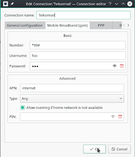 Cara Koneksi Modem di Linux Manjaro