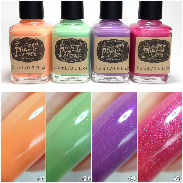 Poetry Cowgirl Nail Polish-Summer Cocktails Collection
