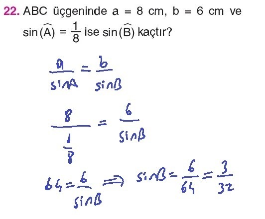 11. Sınıf Top Yayınları Matematik 80. Sayfa Cevapları 1. Ünite Değerlendirme