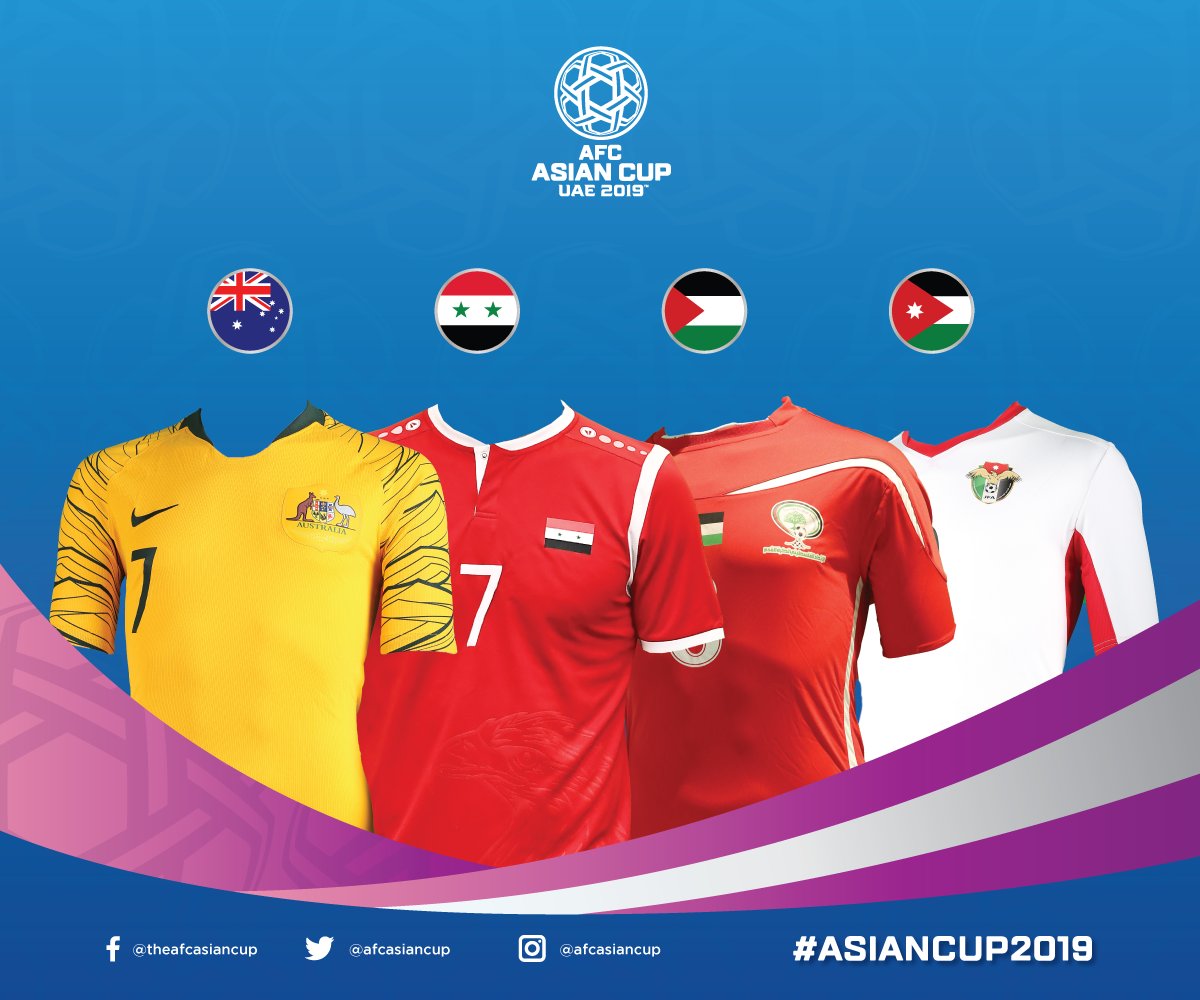 All 2019 Afc Asian Cup Kits - 24 Teams - Footy Headlines